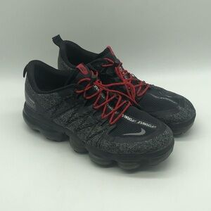 Nike Vapormax Utility Shoes Men's 8.5 Black Running Activewear Gym Contemporary